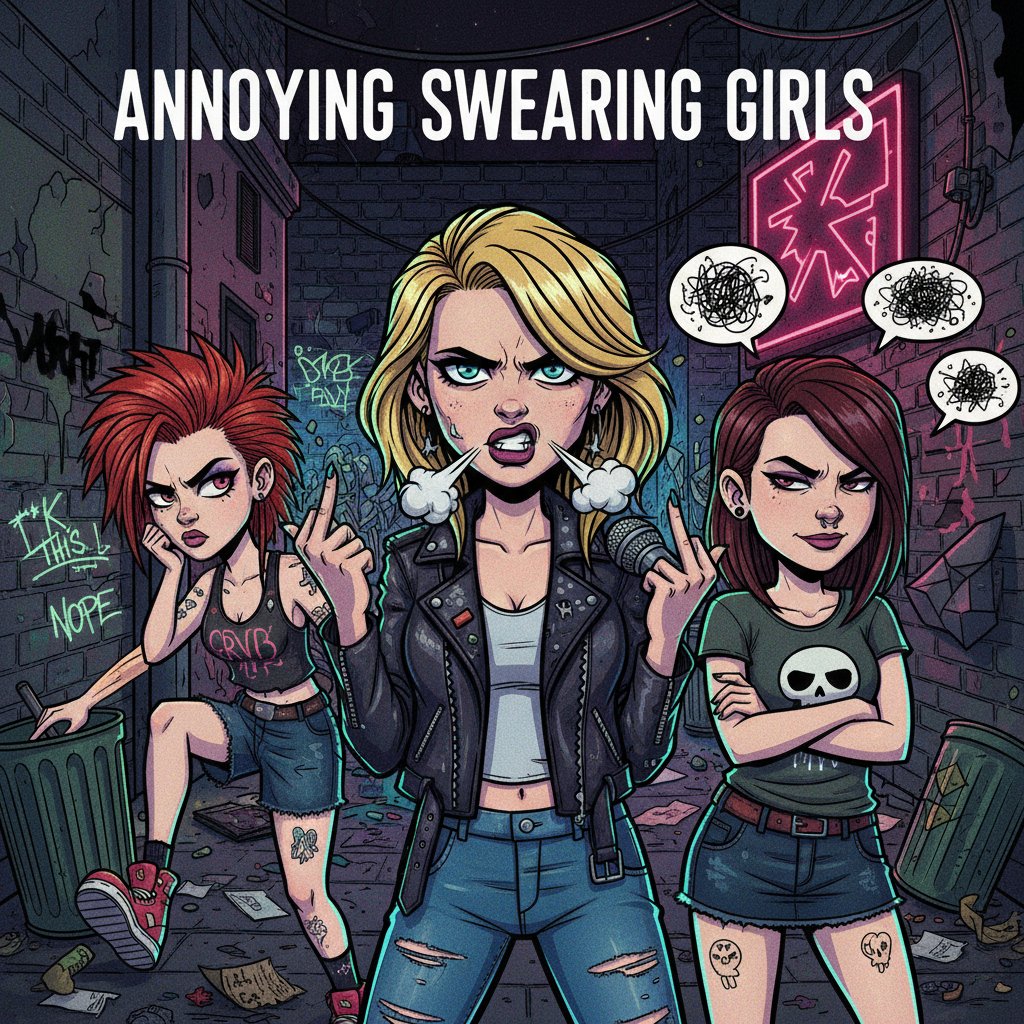 Protivný sprostý holky