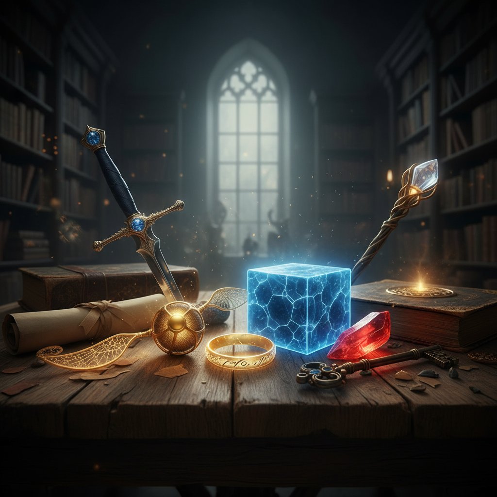 Magické artefakty ve filmech a knihách